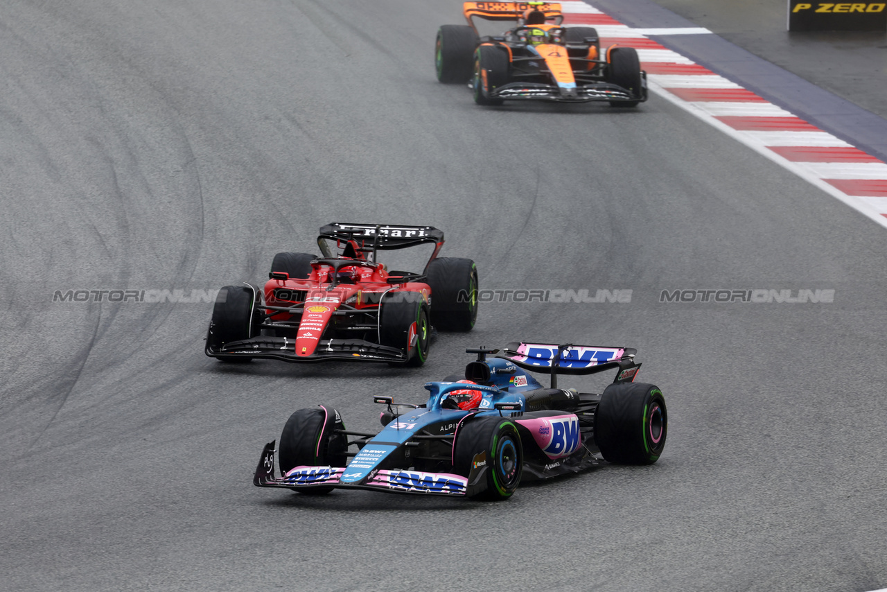 GP AUSTRIA, Esteban Ocon (FRA) Alpine F1 Team A523.

01.07.2023. Formula 1 World Championship, Rd 10, Austrian Grand Prix, Spielberg, Austria, Sprint Day.

- www.xpbimages.com, EMail: requests@xpbimages.com © Copyright: Batchelor / XPB Images