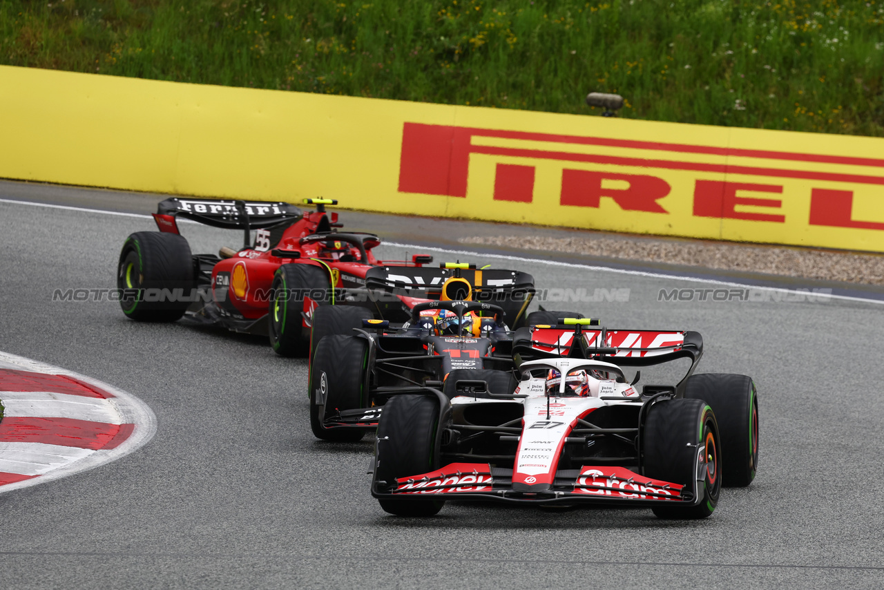 GP AUSTRIA, Nico Hulkenberg (GER) Haas VF-23.

01.07.2023. Formula 1 World Championship, Rd 10, Austrian Grand Prix, Spielberg, Austria, Sprint Day.

- www.xpbimages.com, EMail: requests@xpbimages.com © Copyright: Batchelor / XPB Images