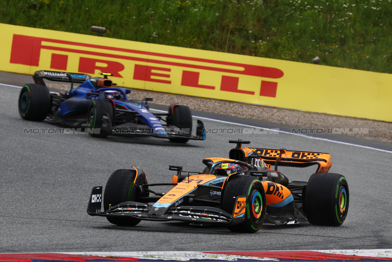 GP AUSTRIA, Oscar Piastri (AUS) McLaren MCL60.

01.07.2023. Formula 1 World Championship, Rd 10, Austrian Grand Prix, Spielberg, Austria, Sprint Day.

- www.xpbimages.com, EMail: requests@xpbimages.com © Copyright: Batchelor / XPB Images