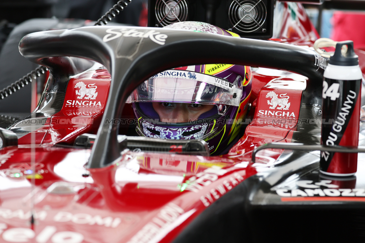 GP AUSTRIA, Zhou Guanyu (CHN) Alfa Romeo F1 Team C43 on the grid.

01.07.2023. Formula 1 World Championship, Rd 10, Austrian Grand Prix, Spielberg, Austria, Sprint Day.

- www.xpbimages.com, EMail: requests@xpbimages.com © Copyright: Moy / XPB Images