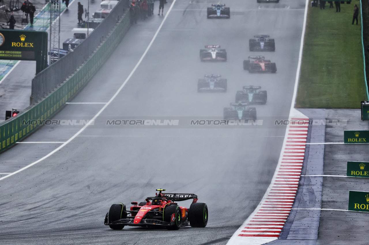 GP AUSTRIA, Carlos Sainz Jr (ESP) Ferrari SF-23.

01.07.2023. Formula 1 World Championship, Rd 10, Austrian Grand Prix, Spielberg, Austria, Sprint Day.

- www.xpbimages.com, EMail: requests@xpbimages.com © Copyright: Moy / XPB Images