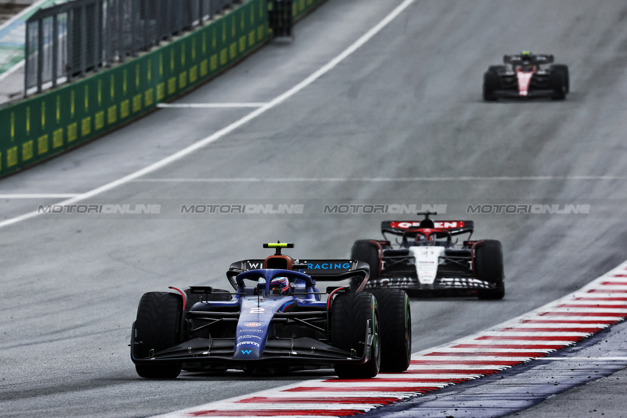 GP AUSTRIA, Logan Sargeant (USA) Williams Racing FW45.

01.07.2023. Formula 1 World Championship, Rd 10, Austrian Grand Prix, Spielberg, Austria, Sprint Day.

- www.xpbimages.com, EMail: requests@xpbimages.com © Copyright: Moy / XPB Images
