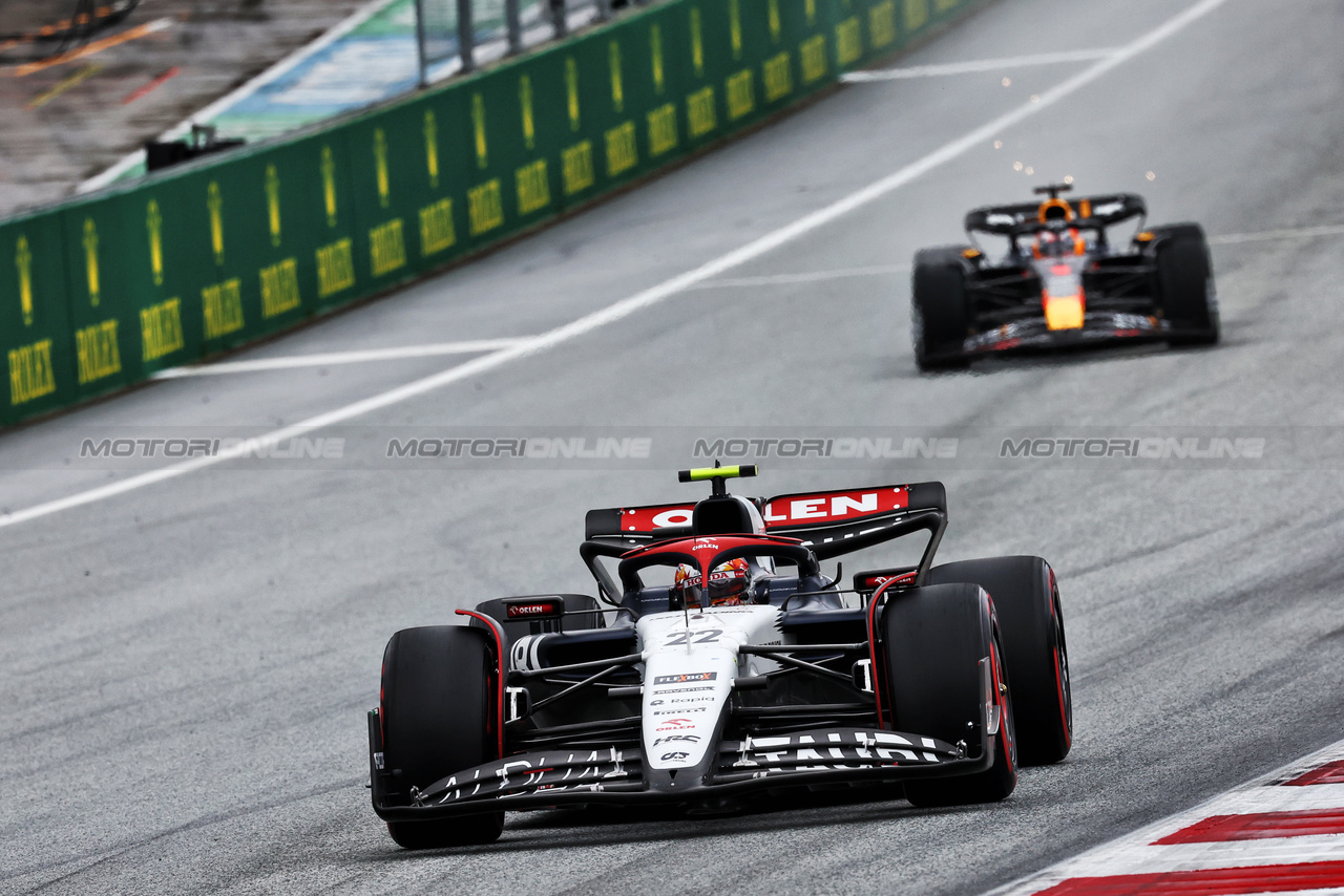 GP AUSTRIA, Yuki Tsunoda (JPN) AlphaTauri AT04.

01.07.2023. Formula 1 World Championship, Rd 10, Austrian Grand Prix, Spielberg, Austria, Sprint Day.

- www.xpbimages.com, EMail: requests@xpbimages.com © Copyright: Moy / XPB Images