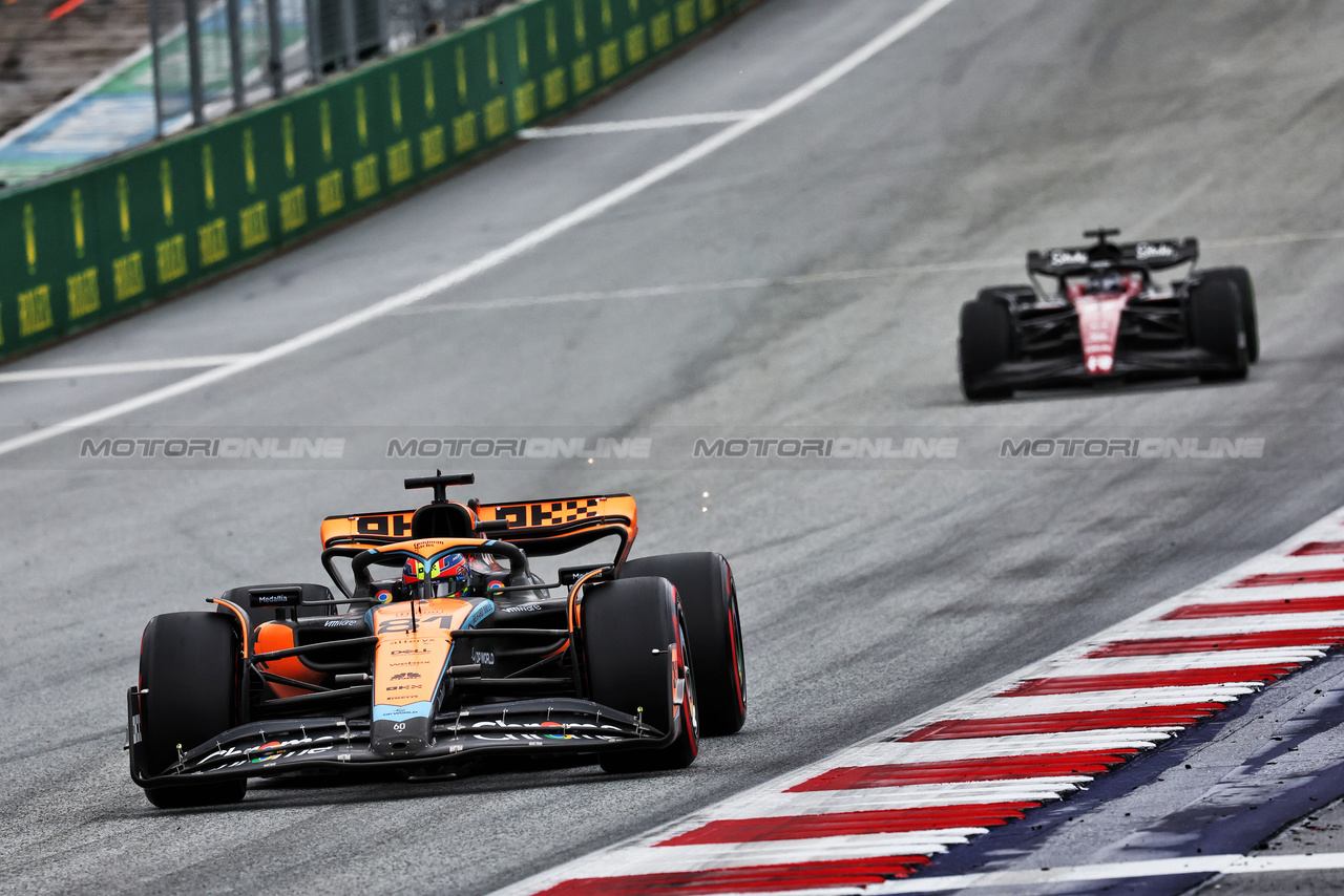 GP AUSTRIA, Oscar Piastri (AUS) McLaren MCL60.

01.07.2023. Formula 1 World Championship, Rd 10, Austrian Grand Prix, Spielberg, Austria, Sprint Day.

- www.xpbimages.com, EMail: requests@xpbimages.com © Copyright: Moy / XPB Images