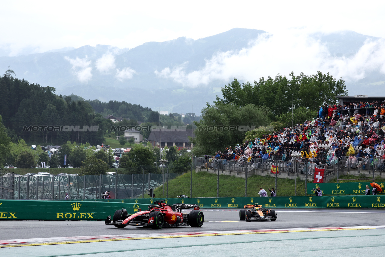 GP AUSTRIA, Charles Leclerc (MON) Ferrari SF-23.

01.07.2023. Formula 1 World Championship, Rd 10, Austrian Grand Prix, Spielberg, Austria, Sprint Day.

- www.xpbimages.com, EMail: requests@xpbimages.com © Copyright: Moy / XPB Images