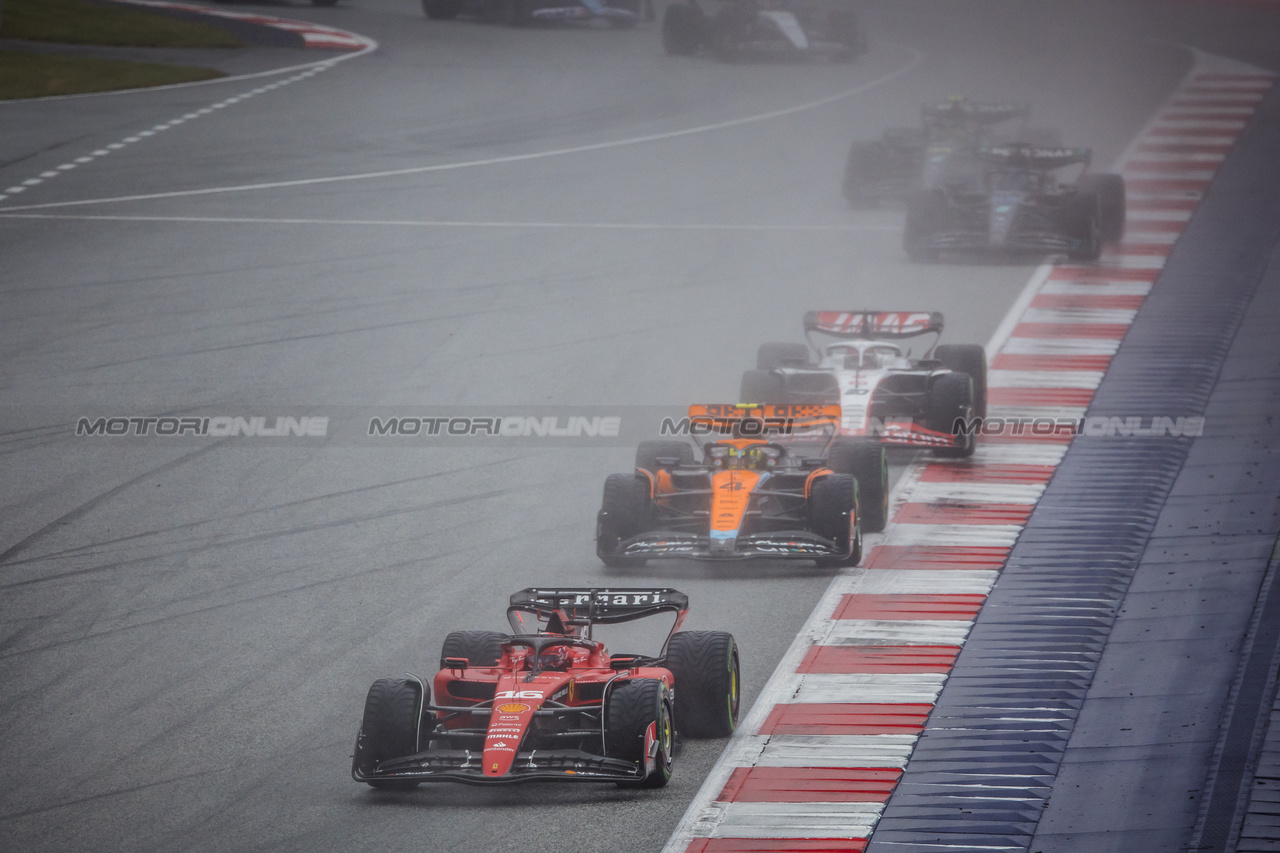 GP AUSTRIA, Charles Leclerc (MON) Ferrari SF-23.

01.07.2023. Formula 1 World Championship, Rd 10, Austrian Grand Prix, Spielberg, Austria, Sprint Day.

- www.xpbimages.com, EMail: requests@xpbimages.com © Copyright: Bearne / XPB Images