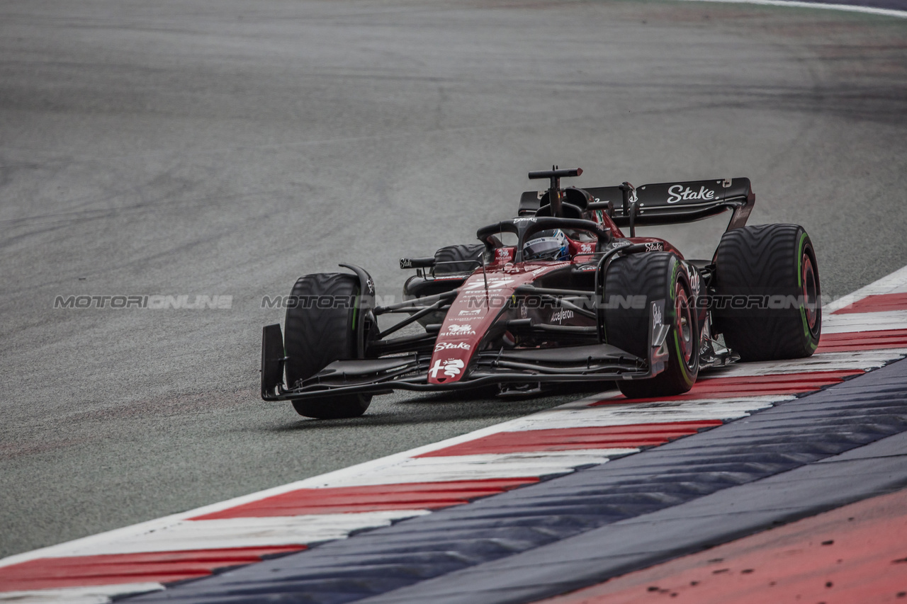 GP AUSTRIA, Valtteri Bottas (FIN) Alfa Romeo F1 Team C43.

01.07.2023. Formula 1 World Championship, Rd 10, Austrian Grand Prix, Spielberg, Austria, Sprint Day.

- www.xpbimages.com, EMail: requests@xpbimages.com © Copyright: Bearne / XPB Images