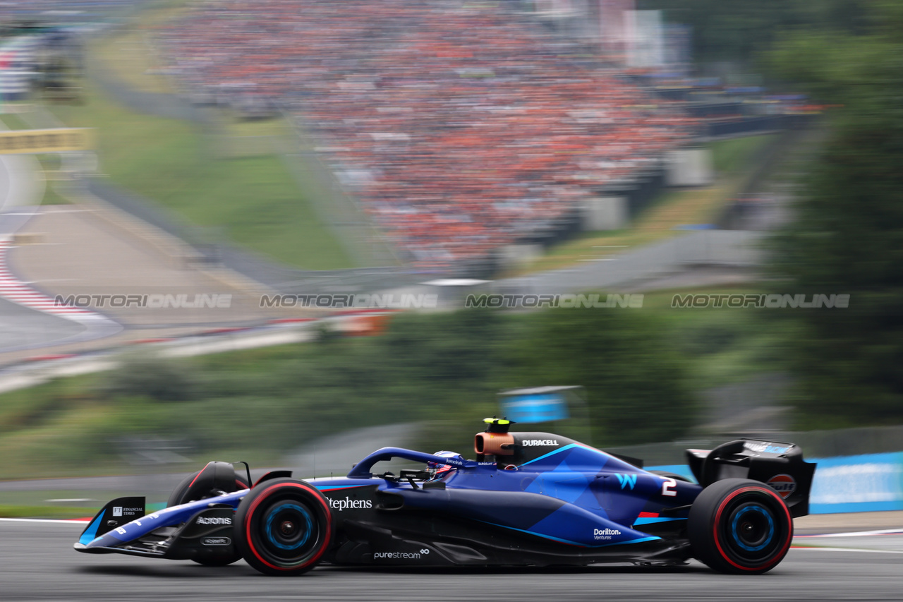 GP AUSTRIA, Logan Sargeant (USA) Williams Racing FW45.

01.07.2023. Formula 1 World Championship, Rd 10, Austrian Grand Prix, Spielberg, Austria, Sprint Day.

- www.xpbimages.com, EMail: requests@xpbimages.com © Copyright: Batchelor / XPB Images
