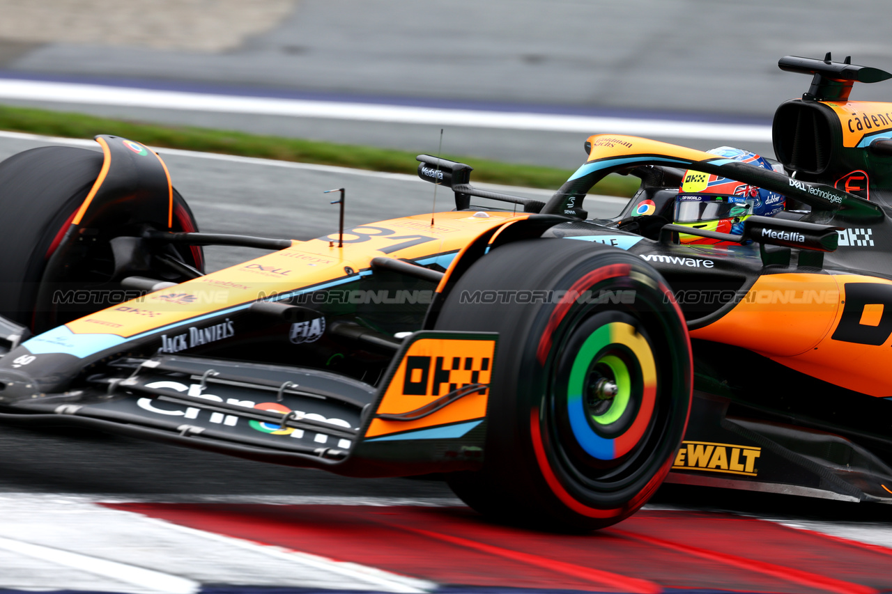 GP AUSTRIA, Oscar Piastri (AUS) McLaren MCL60.

01.07.2023. Formula 1 World Championship, Rd 10, Austrian Grand Prix, Spielberg, Austria, Sprint Day.

- www.xpbimages.com, EMail: requests@xpbimages.com © Copyright: Batchelor / XPB Images