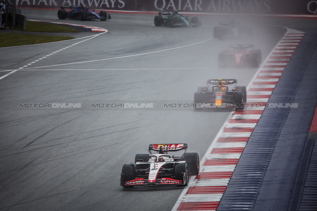 GP AUSTRIA, Nico Hulkenberg (GER) Haas VF-23.

01.07.2023. Formula 1 World Championship, Rd 10, Austrian Grand Prix, Spielberg, Austria, Sprint Day.

- www.xpbimages.com, EMail: requests@xpbimages.com © Copyright: Bearne / XPB Images