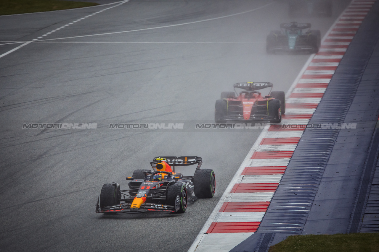 GP AUSTRIA, Sergio Perez (MEX) Red Bull Racing RB19.

01.07.2023. Formula 1 World Championship, Rd 10, Austrian Grand Prix, Spielberg, Austria, Sprint Day.

- www.xpbimages.com, EMail: requests@xpbimages.com © Copyright: Bearne / XPB Images