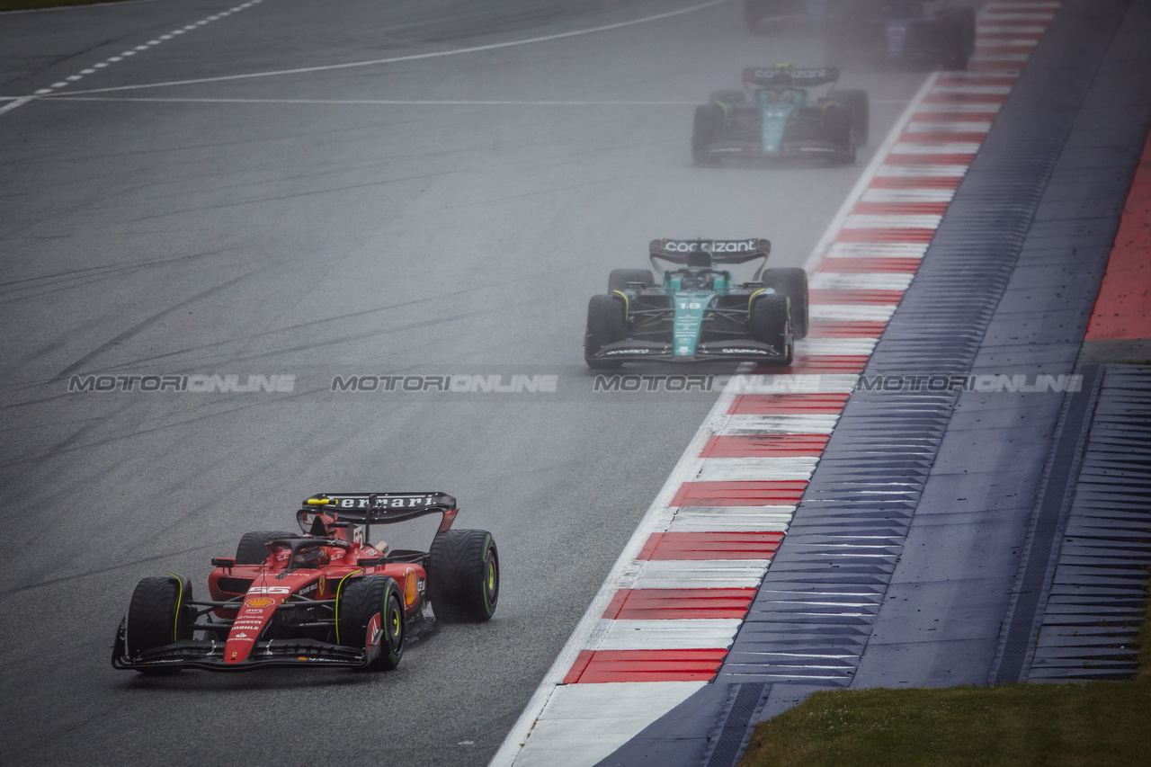 GP AUSTRIA, Carlos Sainz Jr (ESP) Ferrari SF-23.

01.07.2023. Formula 1 World Championship, Rd 10, Austrian Grand Prix, Spielberg, Austria, Sprint Day.

- www.xpbimages.com, EMail: requests@xpbimages.com © Copyright: Bearne / XPB Images