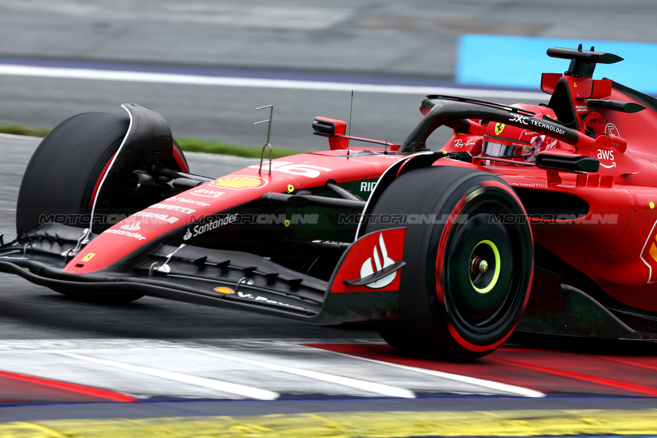 GP AUSTRIA, Charles Leclerc (MON) Ferrari SF-23.

01.07.2023. Formula 1 World Championship, Rd 10, Austrian Grand Prix, Spielberg, Austria, Sprint Day.

- www.xpbimages.com, EMail: requests@xpbimages.com © Copyright: Batchelor / XPB Images