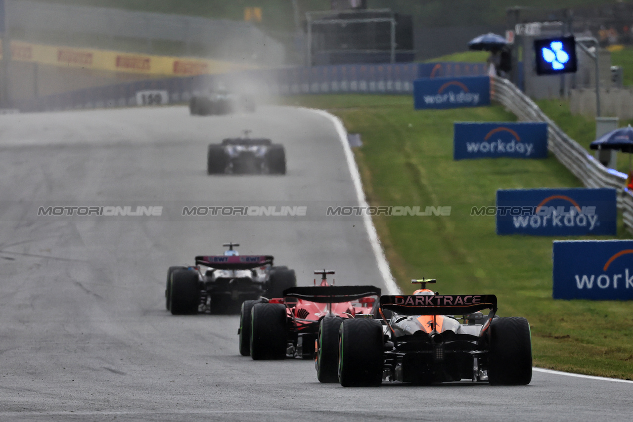 GP AUSTRIA, Lando Norris (GBR) McLaren MCL60.

01.07.2023. Formula 1 World Championship, Rd 10, Austrian Grand Prix, Spielberg, Austria, Sprint Day.

 - www.xpbimages.com, EMail: requests@xpbimages.com © Copyright: Coates / XPB Images