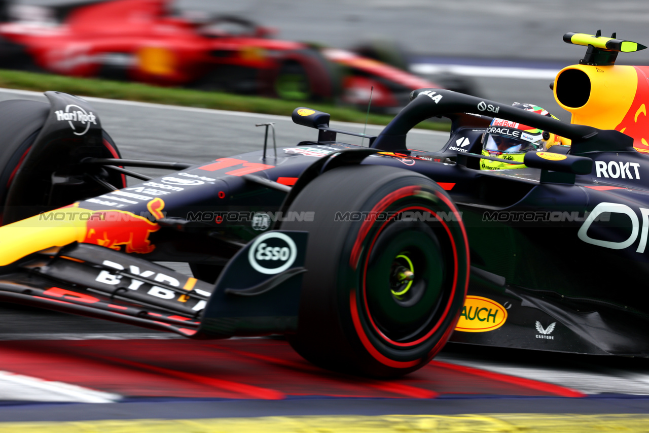 GP AUSTRIA, Sergio Perez (MEX) Red Bull Racing RB19.

01.07.2023. Formula 1 World Championship, Rd 10, Austrian Grand Prix, Spielberg, Austria, Sprint Day.

- www.xpbimages.com, EMail: requests@xpbimages.com © Copyright: Batchelor / XPB Images