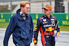 GP AUSTRIA, (L to R): Tom Wood (GBR) FIA Media Delegate with Max Verstappen (NLD) Red Bull Racing in parc ferme.
01.07.2023. Formula 1 World Championship, Rd 10, Austrian Grand Prix, Spielberg, Austria, Sprint Day.
- www.xpbimages.com, EMail: requests@xpbimages.com © Copyright: Batchelor / XPB Images