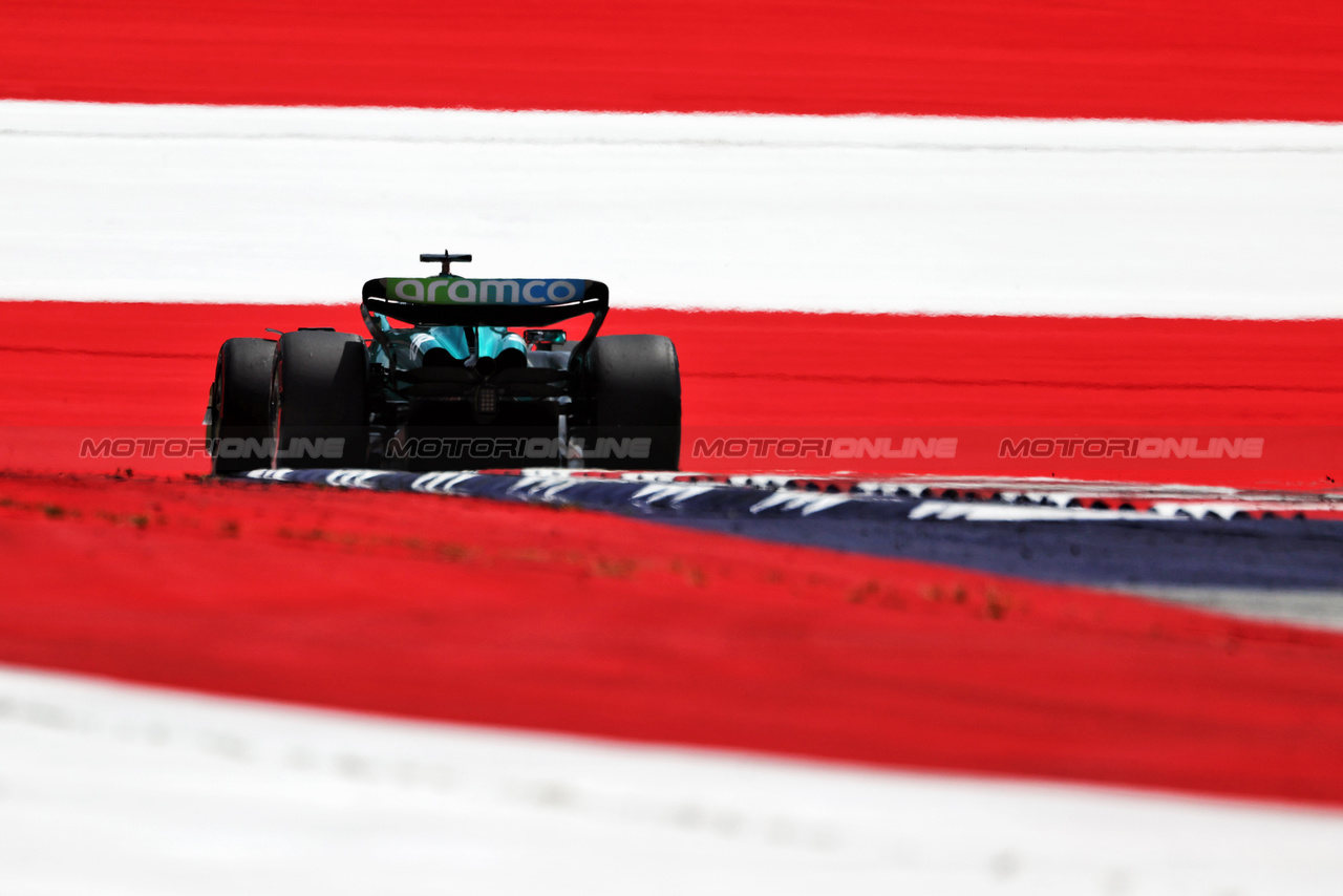 GP AUSTRIA, Lance Stroll (CDN) Aston Martin F1 Team AMR23.

30.06.2023. Formula 1 World Championship, Rd 10, Austrian Grand Prix, Spielberg, Austria, Qualifiche Day.

- www.xpbimages.com, EMail: requests@xpbimages.com © Copyright: Moy / XPB Images