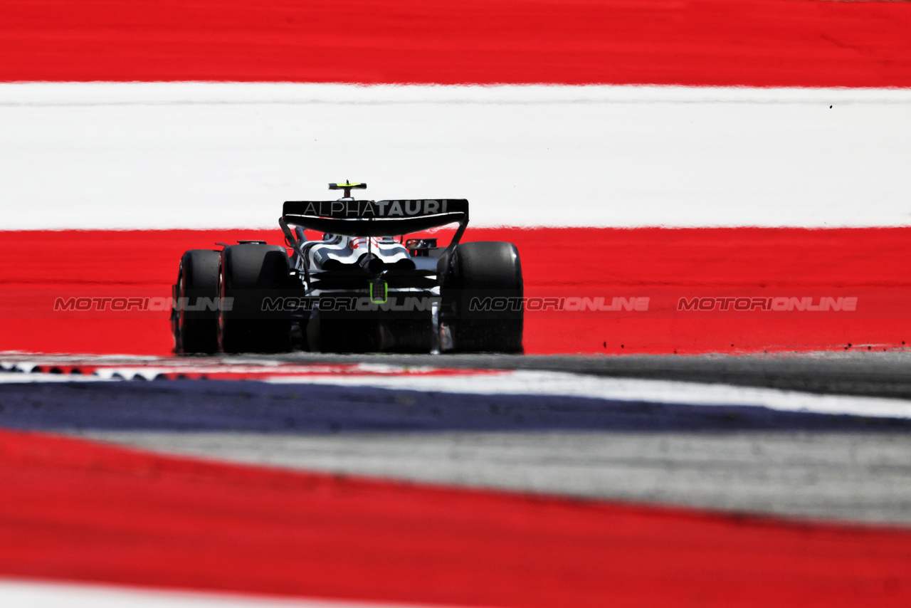 GP AUSTRIA, Yuki Tsunoda (JPN) AlphaTauri AT04.

30.06.2023. Formula 1 World Championship, Rd 10, Austrian Grand Prix, Spielberg, Austria, Qualifiche Day.

- www.xpbimages.com, EMail: requests@xpbimages.com © Copyright: Moy / XPB Images