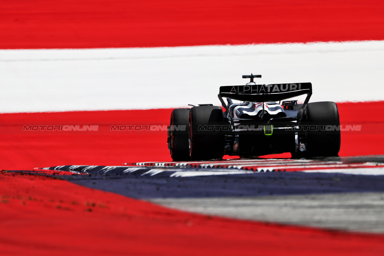 GP AUSTRIA, Nyck de Vries (NLD) AlphaTauri AT04.

30.06.2023. Formula 1 World Championship, Rd 10, Austrian Grand Prix, Spielberg, Austria, Qualifiche Day.

- www.xpbimages.com, EMail: requests@xpbimages.com © Copyright: Moy / XPB Images