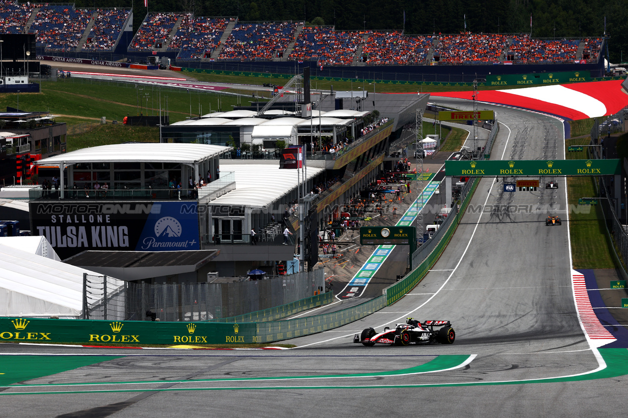 GP AUSTRIA, Nico Hulkenberg (GER) Haas VF-23.

30.06.2023. Formula 1 World Championship, Rd 10, Austrian Grand Prix, Spielberg, Austria, Qualifiche Day.

 - www.xpbimages.com, EMail: requests@xpbimages.com © Copyright: Coates / XPB Images