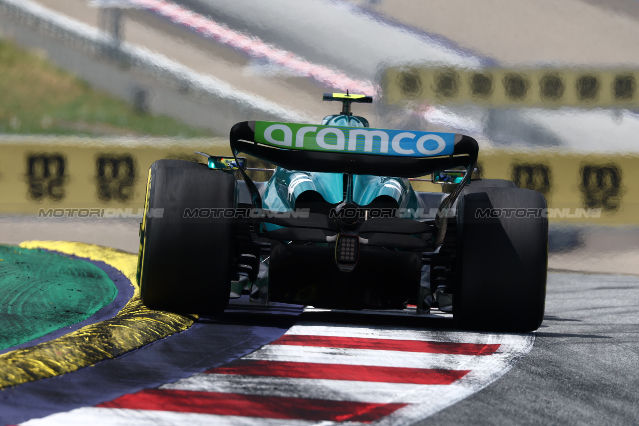 GP AUSTRIA, Fernando Alonso (ESP) Aston Martin F1 Team AMR23.

30.06.2023. Formula 1 World Championship, Rd 10, Austrian Grand Prix, Spielberg, Austria, Qualifiche Day.

 - www.xpbimages.com, EMail: requests@xpbimages.com © Copyright: Coates / XPB Images