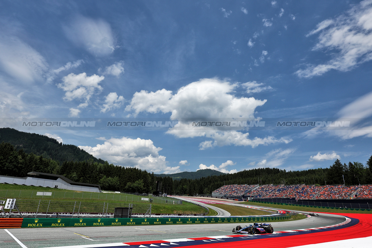 GP AUSTRIA, Pierre Gasly (FRA) Alpine F1 Team A523.

30.06.2023. Formula 1 World Championship, Rd 10, Austrian Grand Prix, Spielberg, Austria, Qualifiche Day.

- www.xpbimages.com, EMail: requests@xpbimages.com © Copyright: Moy / XPB Images