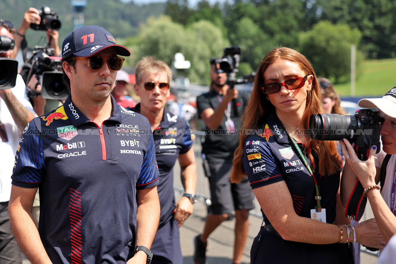 GP AUSTRIA, Sergio Perez (MEX) Red Bull Racing.

30.06.2023. Formula 1 World Championship, Rd 10, Austrian Grand Prix, Spielberg, Austria, Qualifiche Day.

- www.xpbimages.com, EMail: requests@xpbimages.com © Copyright: Bearne / XPB Images