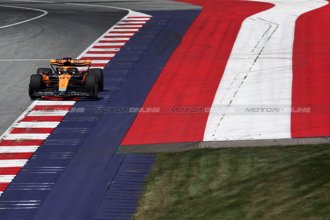 GP AUSTRIA, Oscar Piastri (AUS) McLaren MCL60.

30.06.2023. Formula 1 World Championship, Rd 10, Austrian Grand Prix, Spielberg, Austria, Qualifiche Day.

- www.xpbimages.com, EMail: requests@xpbimages.com © Copyright: Moy / XPB Images