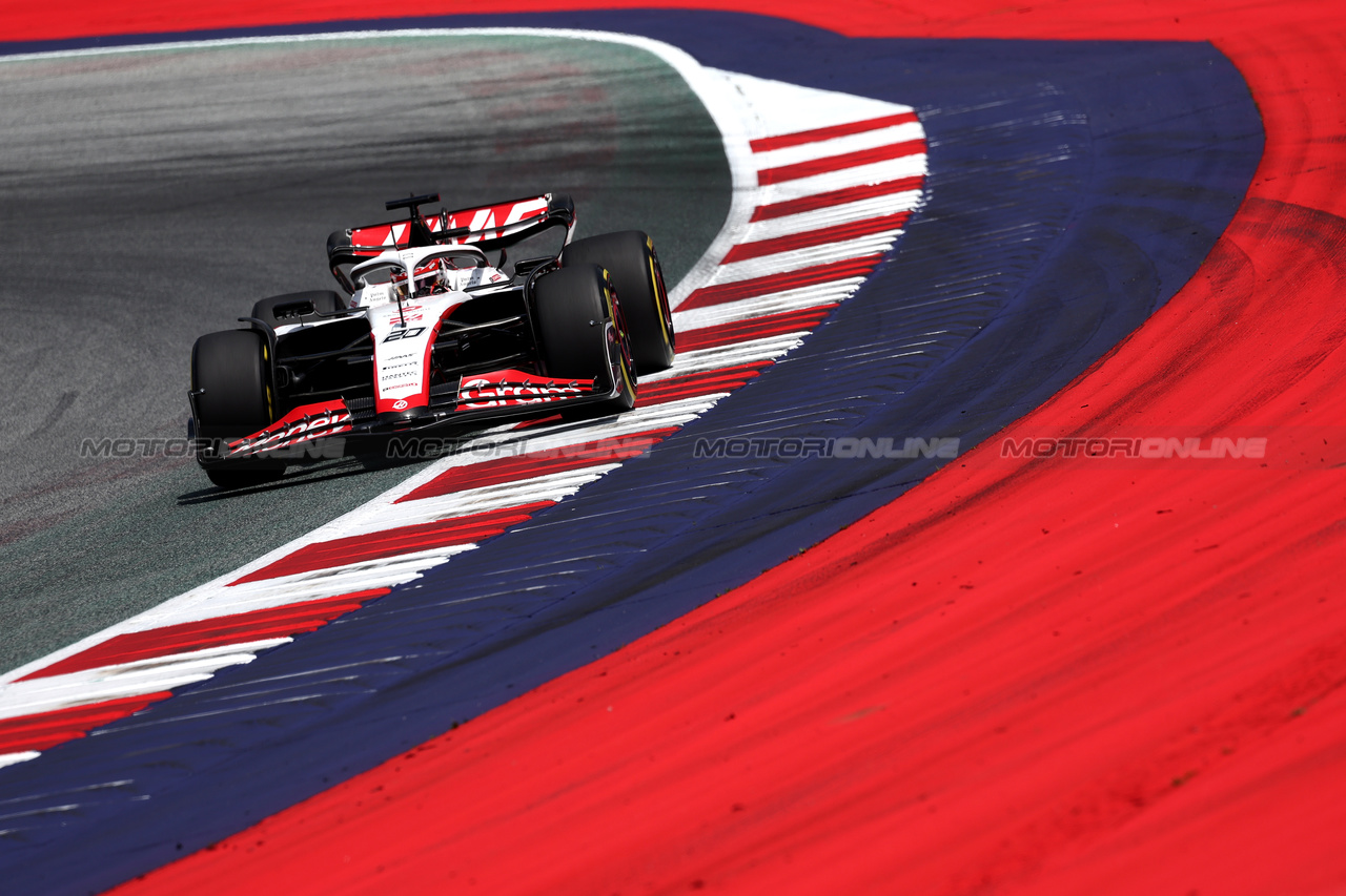 GP AUSTRIA, Kevin Magnussen (DEN) Haas VF-23.

30.06.2023. Formula 1 World Championship, Rd 10, Austrian Grand Prix, Spielberg, Austria, Qualifiche Day.

- www.xpbimages.com, EMail: requests@xpbimages.com © Copyright: Moy / XPB Images