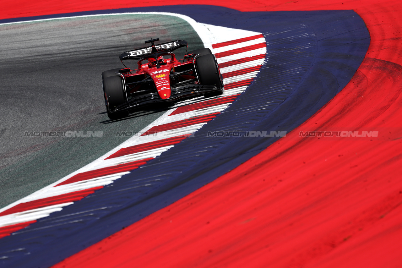 GP AUSTRIA, Charles Leclerc (MON) Ferrari SF-23.

30.06.2023. Formula 1 World Championship, Rd 10, Austrian Grand Prix, Spielberg, Austria, Qualifiche Day.

- www.xpbimages.com, EMail: requests@xpbimages.com © Copyright: Moy / XPB Images