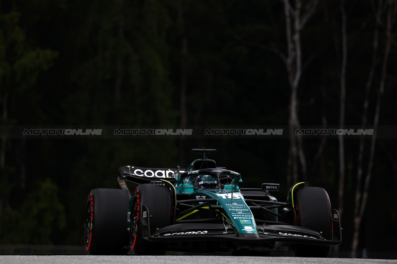 GP AUSTRIA, Lance Stroll (CDN) Aston Martin F1 Team AMR23.

30.06.2023. Formula 1 World Championship, Rd 10, Austrian Grand Prix, Spielberg, Austria, Qualifiche Day.

 - www.xpbimages.com, EMail: requests@xpbimages.com © Copyright: Coates / XPB Images