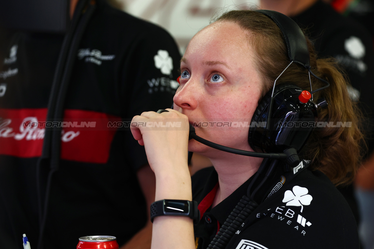 GP AUSTRIA, Vita Marina (RUS) Alfa Romeo F1 Team Gara Performance Support Team.

30.06.2023. Formula 1 World Championship, Rd 10, Austrian Grand Prix, Spielberg, Austria, Qualifiche Day.

- www.xpbimages.com, EMail: requests@xpbimages.com © Copyright: Batchelor / XPB Images