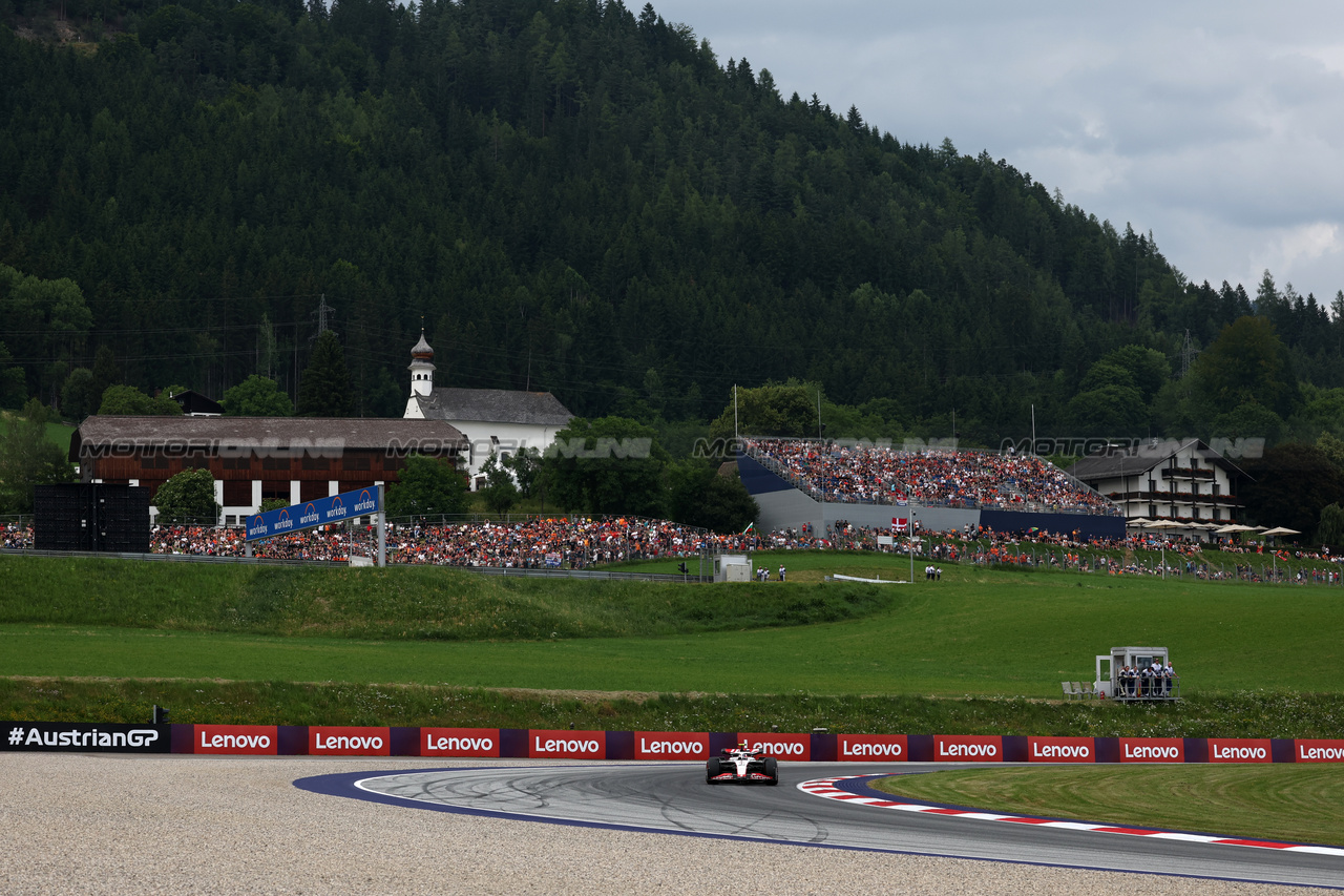 GP AUSTRIA, Nico Hulkenberg (GER) Haas VF-23.

30.06.2023. Formula 1 World Championship, Rd 10, Austrian Grand Prix, Spielberg, Austria, Qualifiche Day.

- www.xpbimages.com, EMail: requests@xpbimages.com © Copyright: Moy / XPB Images