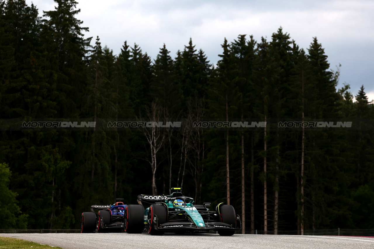 GP AUSTRIA, Fernando Alonso (ESP) Aston Martin F1 Team AMR23.

30.06.2023. Formula 1 World Championship, Rd 10, Austrian Grand Prix, Spielberg, Austria, Qualifiche Day.

 - www.xpbimages.com, EMail: requests@xpbimages.com © Copyright: Coates / XPB Images