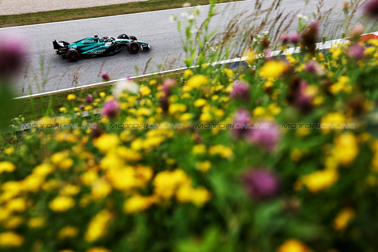 GP AUSTRIA, Lance Stroll (CDN) Aston Martin F1 Team AMR23.

30.06.2023. Formula 1 World Championship, Rd 10, Austrian Grand Prix, Spielberg, Austria, Qualifiche Day.

- www.xpbimages.com, EMail: requests@xpbimages.com © Copyright: Moy / XPB Images
