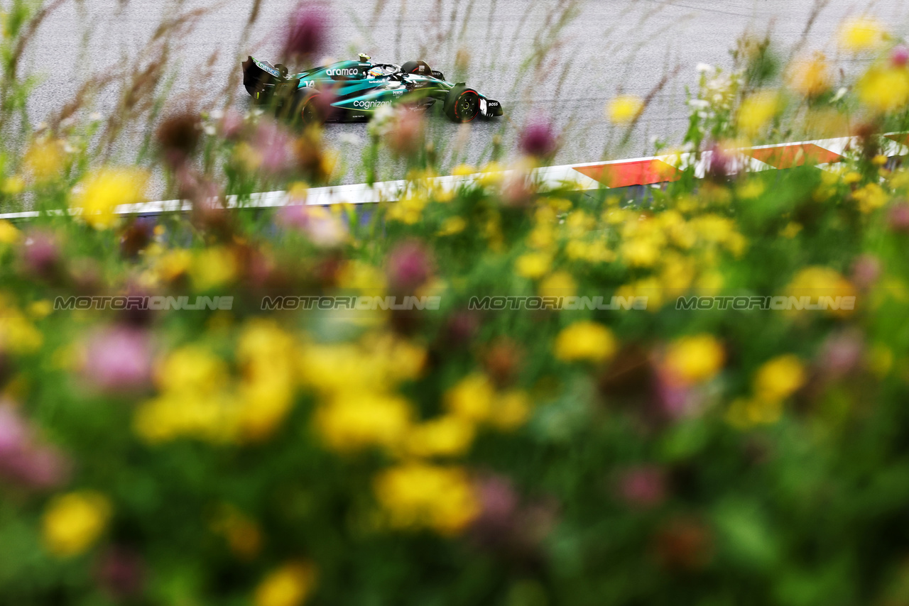 GP AUSTRIA, Fernando Alonso (ESP) Aston Martin F1 Team AMR23.

30.06.2023. Formula 1 World Championship, Rd 10, Austrian Grand Prix, Spielberg, Austria, Qualifiche Day.

- www.xpbimages.com, EMail: requests@xpbimages.com © Copyright: Moy / XPB Images