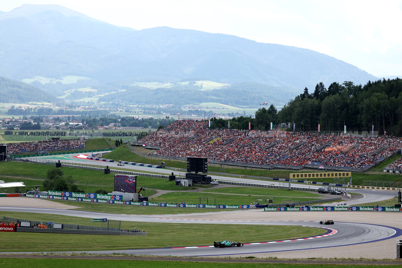 GP AUSTRIA, Fernando Alonso (ESP) Aston Martin F1 Team AMR23.

30.06.2023. Formula 1 World Championship, Rd 10, Austrian Grand Prix, Spielberg, Austria, Qualifiche Day.

- www.xpbimages.com, EMail: requests@xpbimages.com © Copyright: Moy / XPB Images