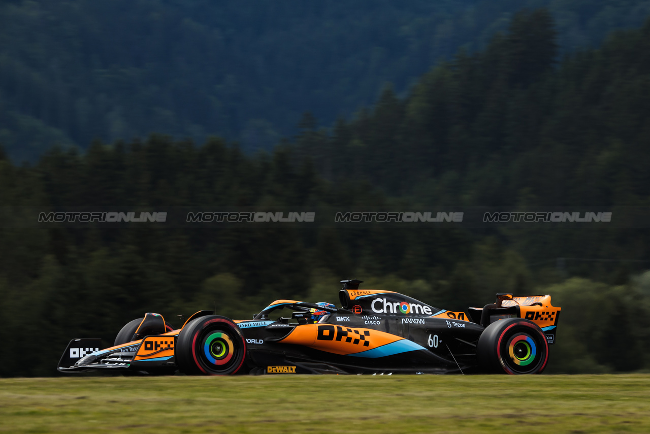 GP AUSTRIA, Oscar Piastri (AUS) McLaren MCL60.

30.06.2023. Formula 1 World Championship, Rd 10, Austrian Grand Prix, Spielberg, Austria, Qualifiche Day.

- www.xpbimages.com, EMail: requests@xpbimages.com © Copyright: Bearne / XPB Images
