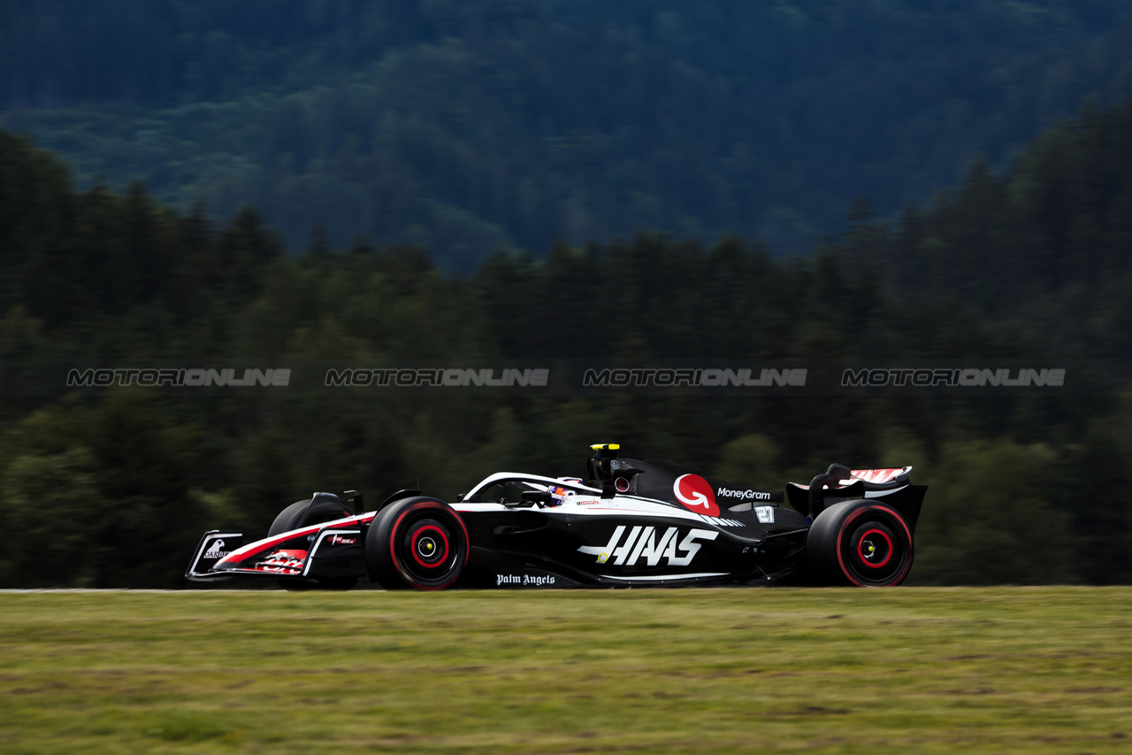 GP AUSTRIA, Nico Hulkenberg (GER) Haas VF-23.

30.06.2023. Formula 1 World Championship, Rd 10, Austrian Grand Prix, Spielberg, Austria, Qualifiche Day.

- www.xpbimages.com, EMail: requests@xpbimages.com © Copyright: Bearne / XPB Images