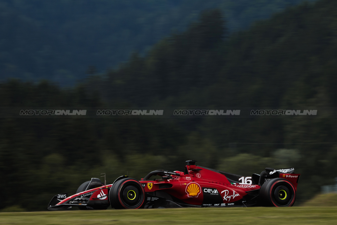 GP AUSTRIA, Charles Leclerc (MON) Ferrari SF-23.

30.06.2023. Formula 1 World Championship, Rd 10, Austrian Grand Prix, Spielberg, Austria, Qualifiche Day.

- www.xpbimages.com, EMail: requests@xpbimages.com © Copyright: Bearne / XPB Images
