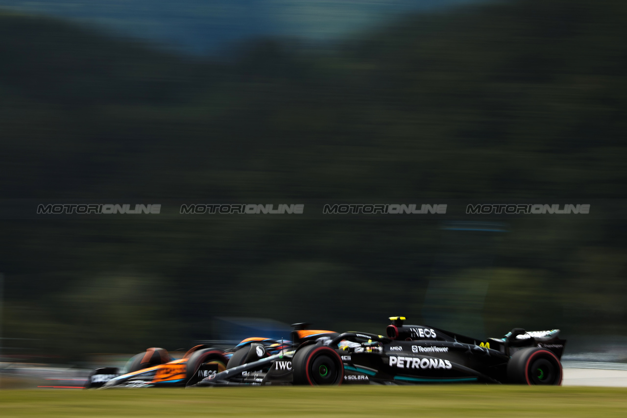 GP AUSTRIA, Lewis Hamilton (GBR) Mercedes AMG F1 W14.

30.06.2023. Formula 1 World Championship, Rd 10, Austrian Grand Prix, Spielberg, Austria, Qualifiche Day.

- www.xpbimages.com, EMail: requests@xpbimages.com © Copyright: Bearne / XPB Images