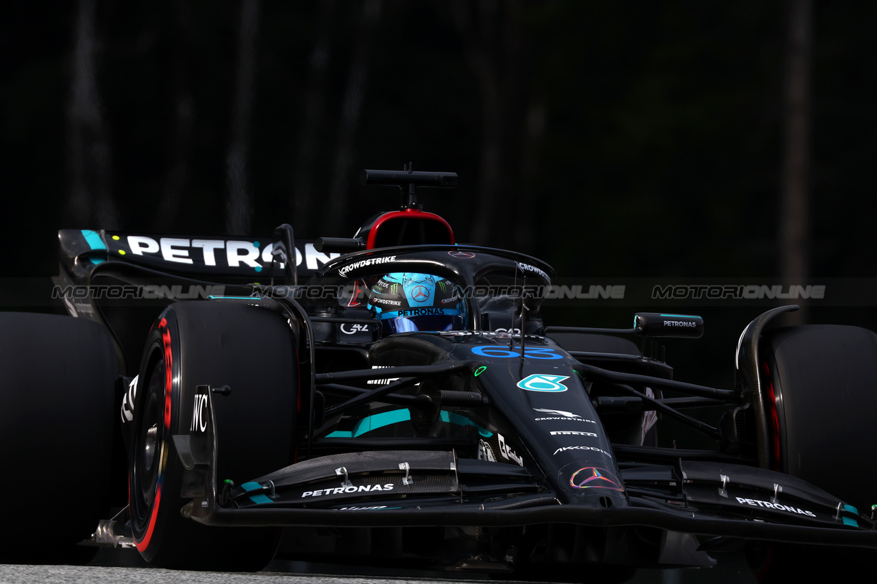 GP AUSTRIA, George Russell (GBR) Mercedes AMG F1 W14.

30.06.2023. Formula 1 World Championship, Rd 10, Austrian Grand Prix, Spielberg, Austria, Qualifiche Day.

 - www.xpbimages.com, EMail: requests@xpbimages.com © Copyright: Coates / XPB Images