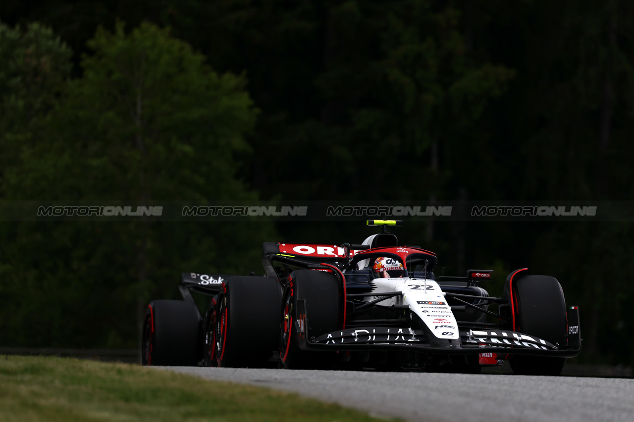 GP AUSTRIA, Yuki Tsunoda (JPN) AlphaTauri AT04.

30.06.2023. Formula 1 World Championship, Rd 10, Austrian Grand Prix, Spielberg, Austria, Qualifiche Day.

 - www.xpbimages.com, EMail: requests@xpbimages.com © Copyright: Coates / XPB Images