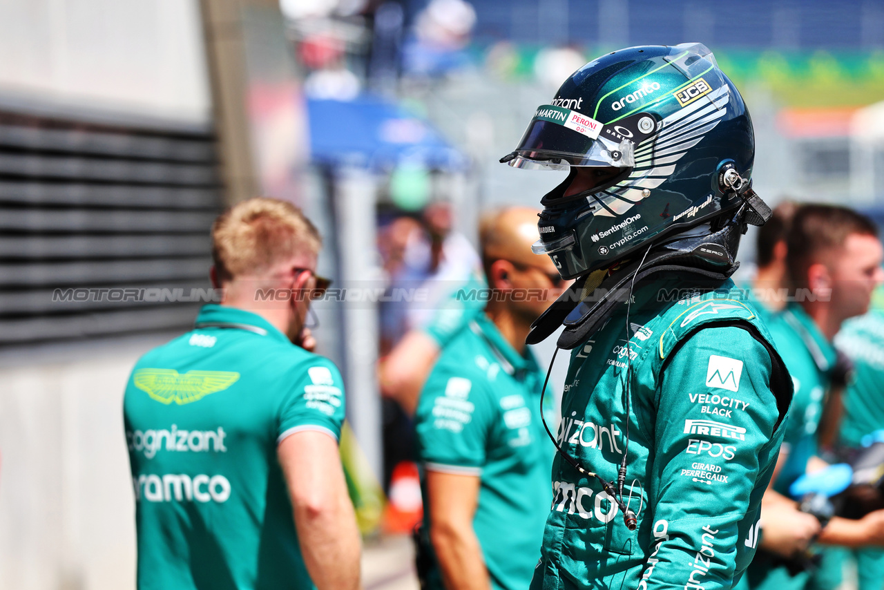 GP AUSTRIA, Lance Stroll (CDN) Aston Martin F1 Team.

30.06.2023. Formula 1 World Championship, Rd 10, Austrian Grand Prix, Spielberg, Austria, Qualifiche Day.

- www.xpbimages.com, EMail: requests@xpbimages.com © Copyright: Batchelor / XPB Images