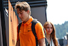 GP AUSTRIA, Oscar Piastri (AUS) McLaren with girlfriend Lily Zneimer (GBR).
30.06.2023. Formula 1 World Championship, Rd 10, Austrian Grand Prix, Spielberg, Austria, Qualifiche Day.
 - www.xpbimages.com, EMail: requests@xpbimages.com © Copyright: Coates / XPB Images