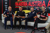 GP AUSTRIA, (L to R): Franz Tost (AUT) AlphaTauri Team Principal; Guenther Steiner (ITA) Haas F1 Team Prinicipal; Christian Horner (GBR) Red Bull Racing Team Principal; e Alessandro Alunni Bravi (ITA) Alfa Romeo F1 Team Managing Director e Team Representative, in the FIA Press Conference.
30.06.2023. Formula 1 World Championship, Rd 10, Austrian Grand Prix, Spielberg, Austria, Qualifiche Day.
- www.xpbimages.com, EMail: requests@xpbimages.com © Copyright: XPB Images