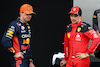GP AUSTRIA, (L to R): Max Verstappen (NLD) Red Bull Racing e Charles Leclerc (MON) Ferrari in qualifying parc ferme.
30.06.2023. Formula 1 World Championship, Rd 10, Austrian Grand Prix, Spielberg, Austria, Qualifiche Day.
- www.xpbimages.com, EMail: requests@xpbimages.com © Copyright: Batchelor / XPB Images