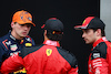 GP AUSTRIA, (L to R): Max Verstappen (NLD) Red Bull Racing with Carlos Sainz Jr (ESP) Ferrari e Charles Leclerc (MON) Ferrari in qualifying parc ferme.
30.06.2023. Formula 1 World Championship, Rd 10, Austrian Grand Prix, Spielberg, Austria, Qualifiche Day.
- www.xpbimages.com, EMail: requests@xpbimages.com © Copyright: Batchelor / XPB Images