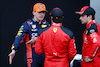 GP AUSTRIA, (L to R): Max Verstappen (NLD) Red Bull Racing with Carlos Sainz Jr (ESP) Ferrari e Charles Leclerc (MON) Ferrari in qualifying parc ferme.
30.06.2023. Formula 1 World Championship, Rd 10, Austrian Grand Prix, Spielberg, Austria, Qualifiche Day.
- www.xpbimages.com, EMail: requests@xpbimages.com © Copyright: Batchelor / XPB Images