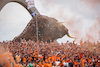 GP AUSTRIA, Circuit Atmosfera - fans in the grandstand.
30.06.2023. Formula 1 World Championship, Rd 10, Austrian Grand Prix, Spielberg, Austria, Qualifiche Day.
- www.xpbimages.com, EMail: requests@xpbimages.com © Copyright: Bearne / XPB Images